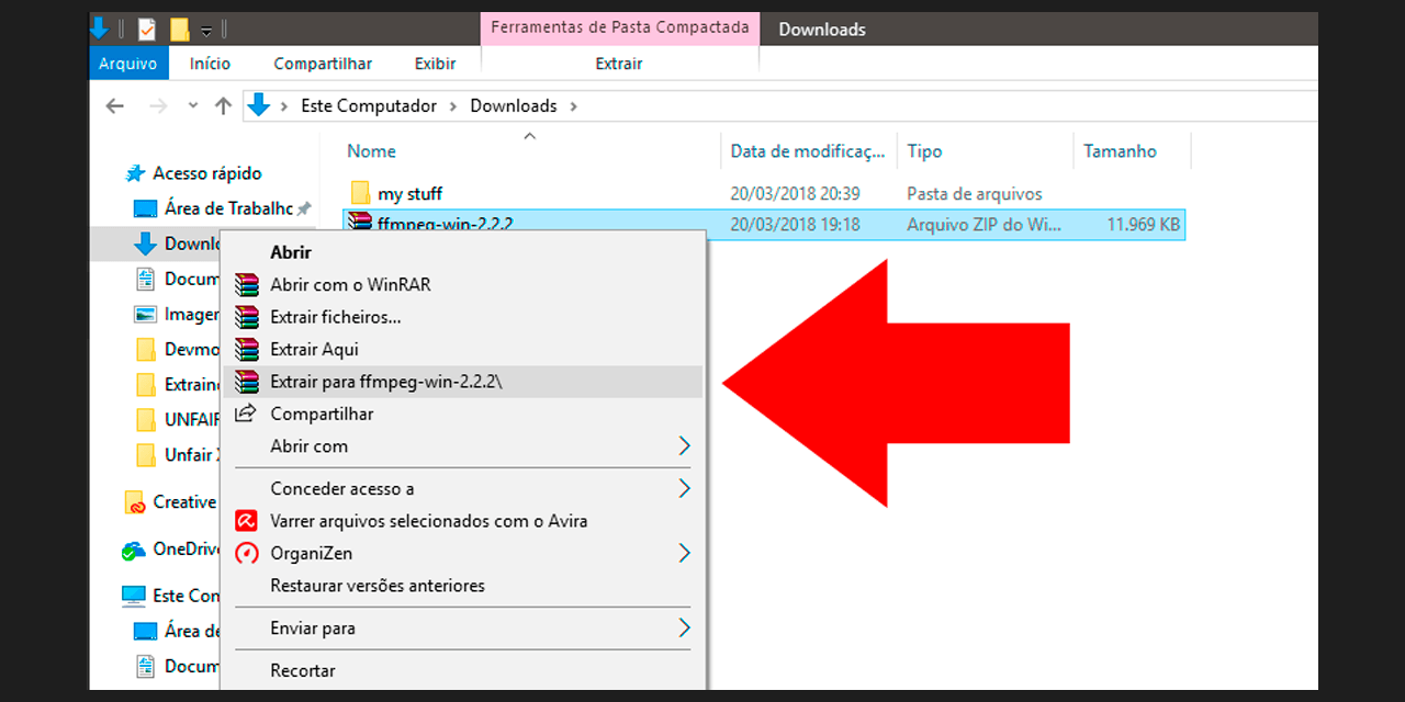 Descompactando