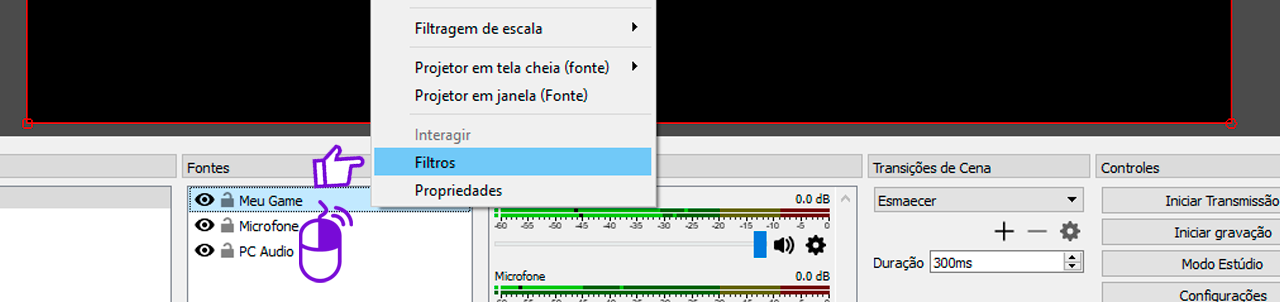 Áudio e Vídeo Desincronizados no OBS Studio