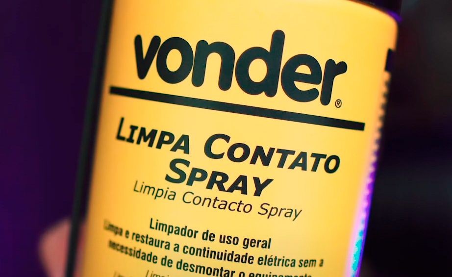 Limpa contato elétrico