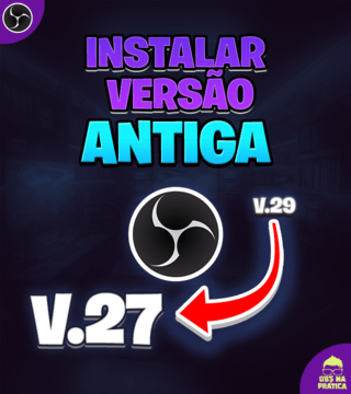 Como instalar uma versão antiga do OBS Studio