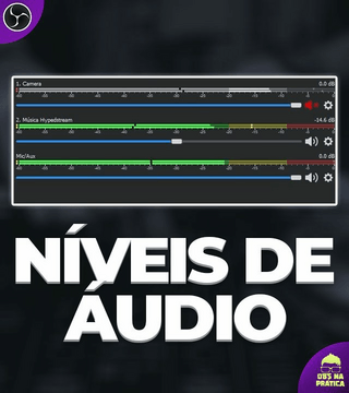 Níveis de áudio corretos