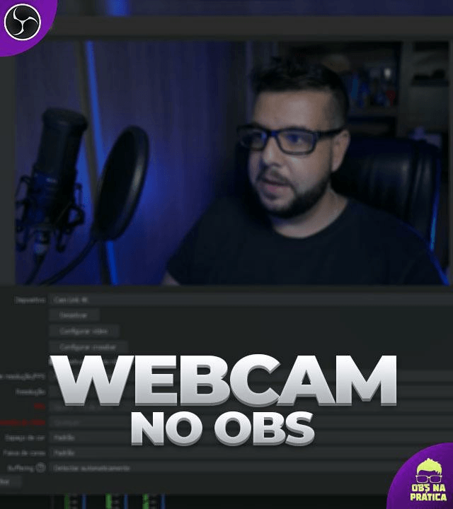 Adicionando uma webcam